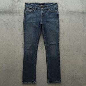 Levi's 526 Jeans Womens Size 8 Blue Mid-Rise Slender Straight Denim 31.5" Inseam